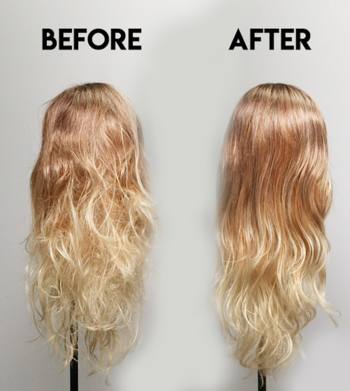 How to comb the wig?