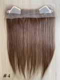 28x4cm HD-Lace Frontal Hairlines Topper 100% Remy Human Hair Brilliantwigs