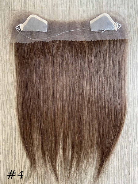 28x4cm HD-Lace Frontal Hairlines Topper 100% Remy Human Hair Brilliantwigs