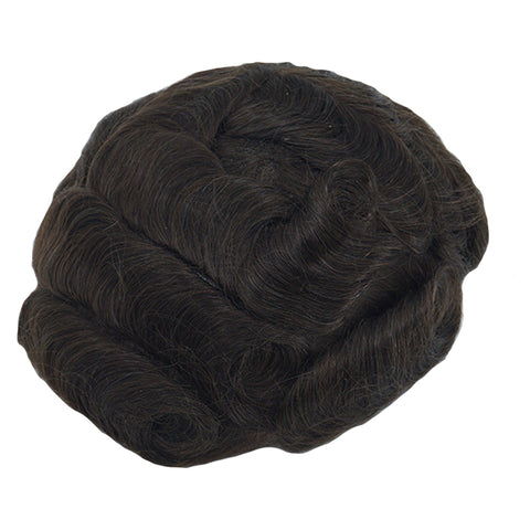 Full Swiss Lace Toupee for Men丨 Stock Full Swiss Lace Hairpieces for Men Brilliantwigs