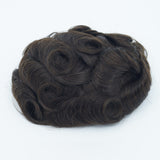 Q6 Toupee for Men丨 Swiss Lace with Thin Skin Hairpieces for Thinning Hair Brilliantwigs