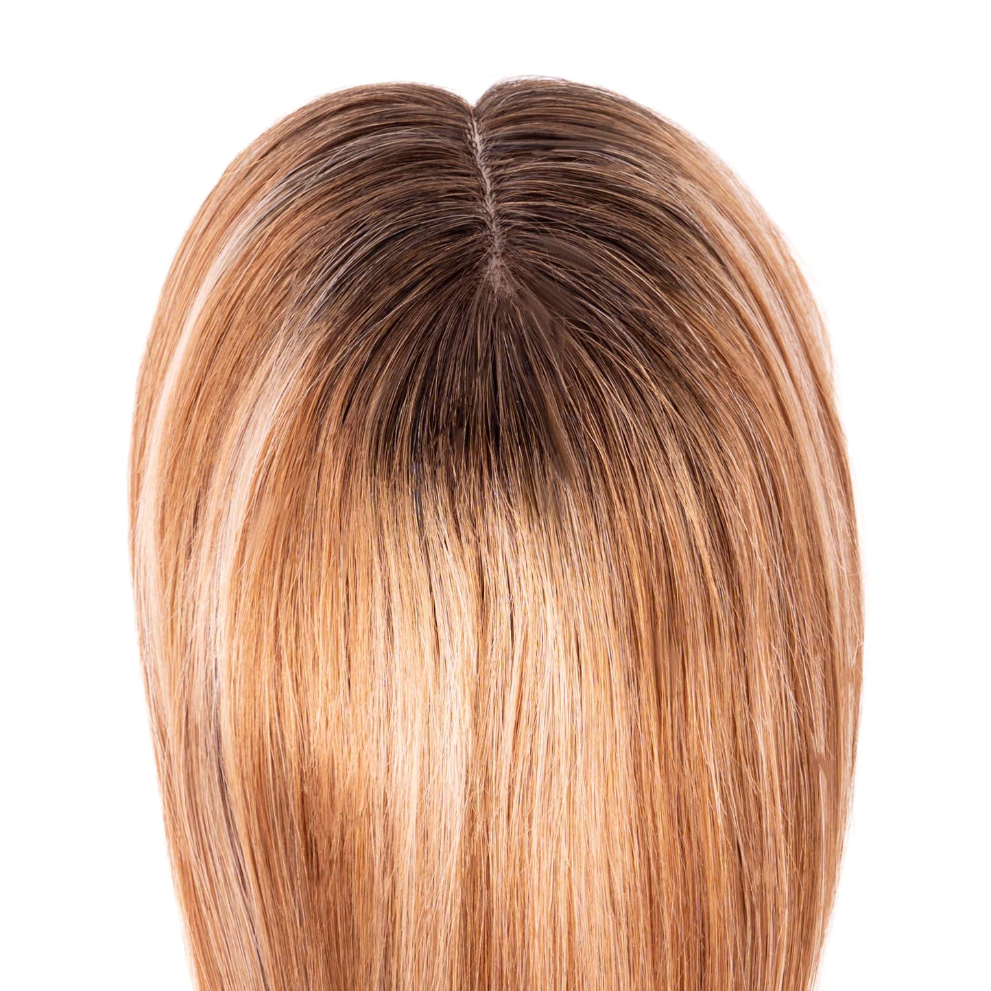 European Hair Topper 6x6.5 inch Silk Top with Weft Base BEST SELLER Natural Looking - Brilliantwigs