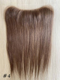 28x4cm HD-Lace Frontal Hairlines Topper 100% Remy Human Hair Brilliantwigs