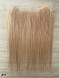 28x4cm HD-Lace Frontal Hairlines Topper 100% Remy Human Hair Brilliantwigs