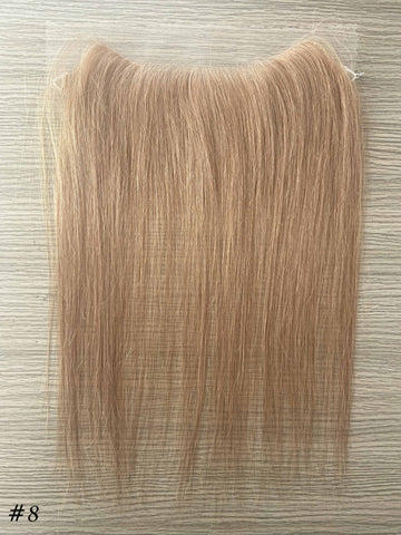 28x4cm HD-Lace Frontal Hairlines Topper 100% Remy Human Hair Brilliantwigs