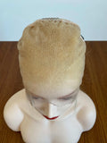 Full Lace Wig for Women 100% Real Virgin Human Hair Full Hand Tied Jewish Wig without Silk Part