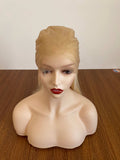 Full Lace Wig for Women 100% Real Virgin Human Hair Full Hand Tied Jewish Wig without Silk Part