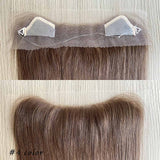 28x4cm HD-Lace Frontal Hairlines Topper 100% Remy Human Hair Brilliantwigs