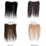 28x4cm HD-Lace Frontal Hairlines Topper 100% Remy Human Hair Brilliantwigs