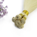 Preminum Virgin Human Hair Hand-Tied Weft Extensions for women (in stock) Brilliantwigs
