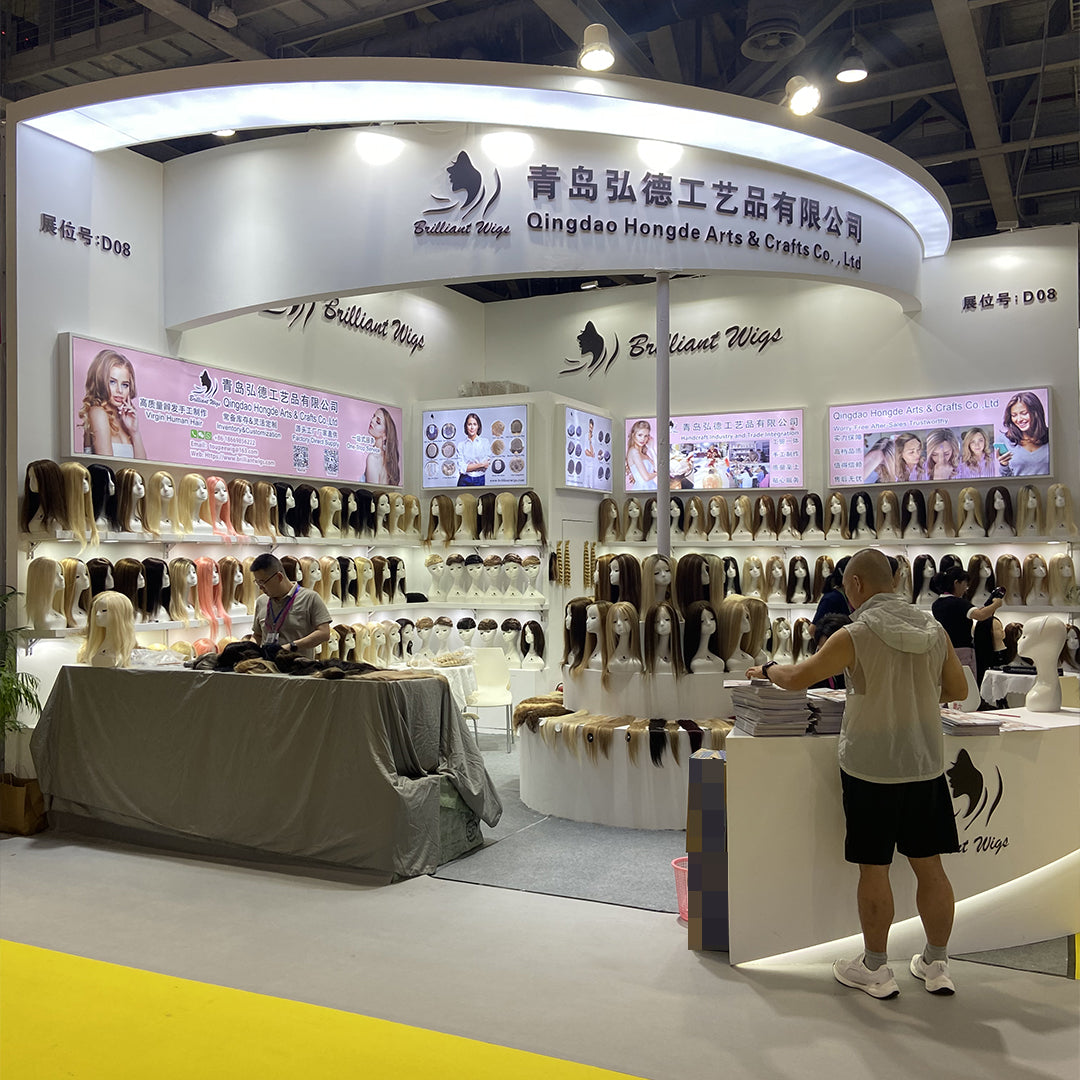 Brilliantwigs Shines at the 2024 14th China International Hair Fair: A Resounding Success