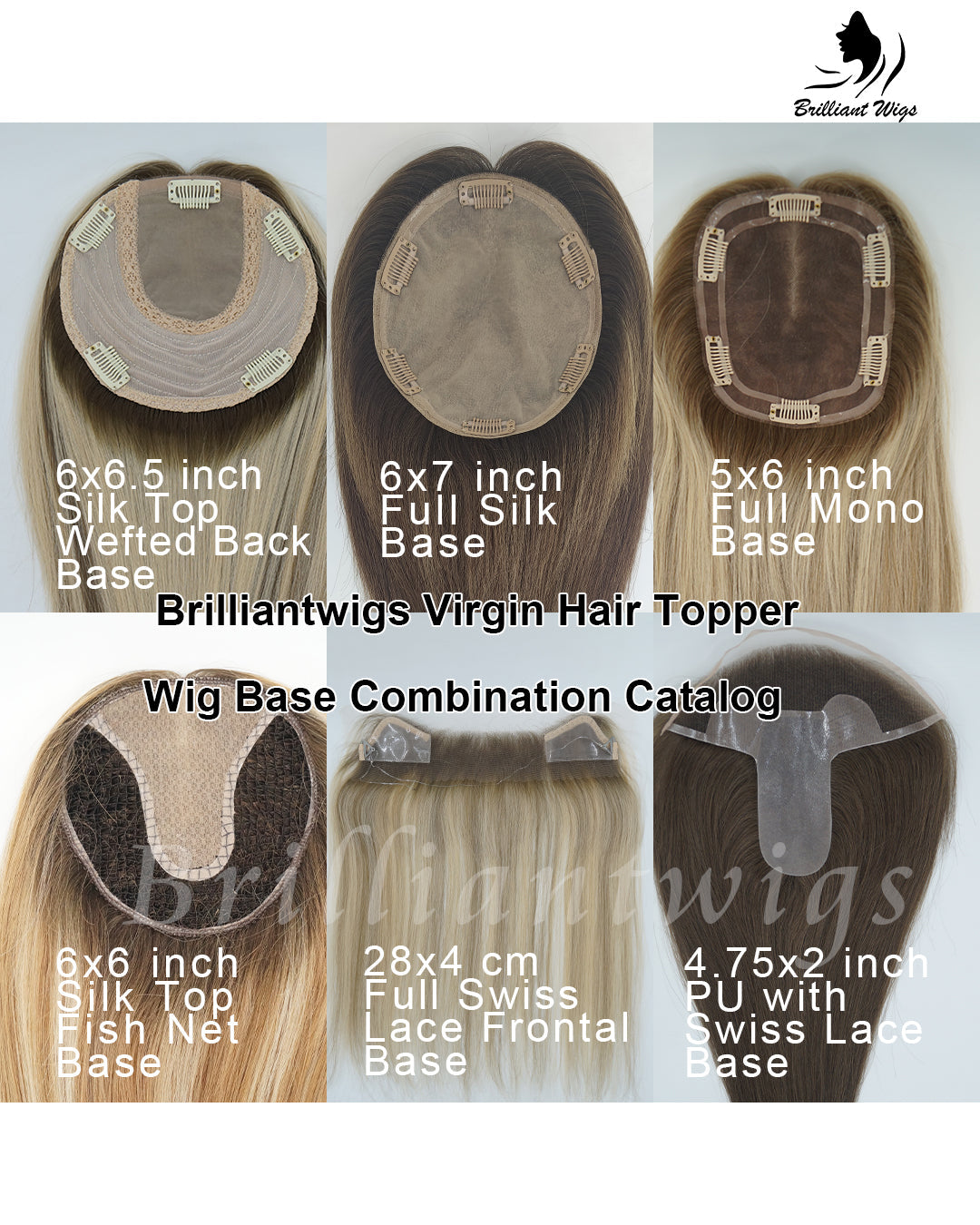 Understanding BrilliantWigs Hair Topper Base Constructions