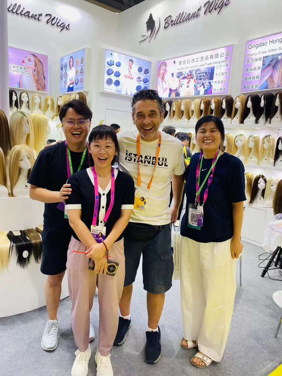 Why Does BrilliantWigs Frequently Attend Wig Expos?
