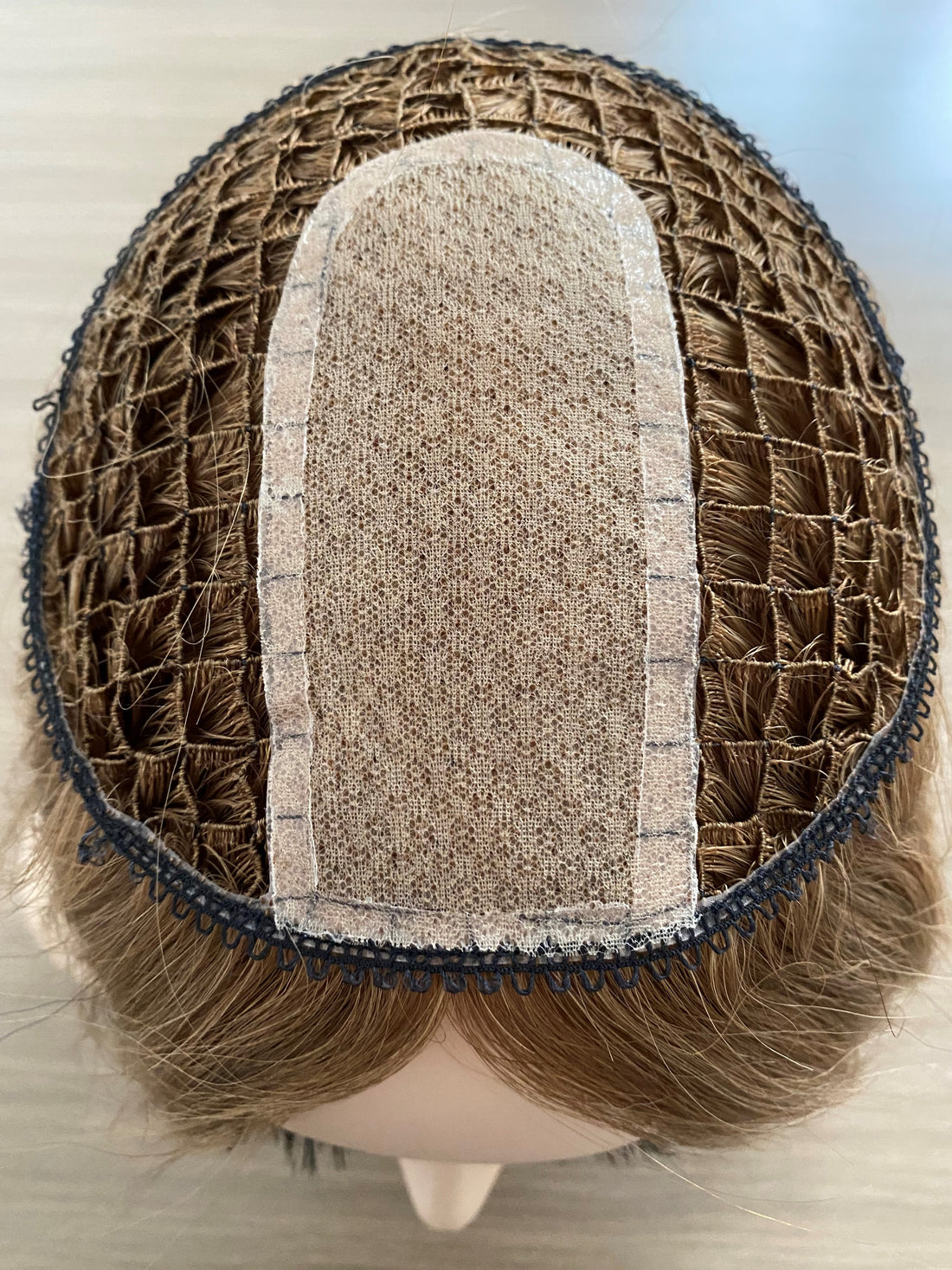 Brilliantwigs Fishnet Hair Toppers Silk Part Virgin Human Hair