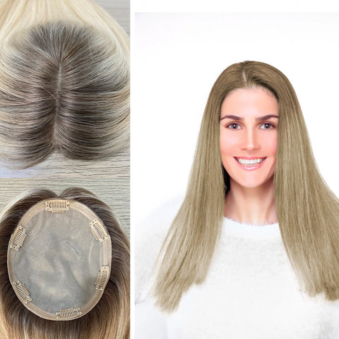 Human Hair Toppers For women