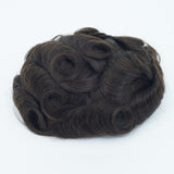 Q6 Toupee for Men丨 Swiss Lace with Thin Skin Hairpieces for Thinning Hair