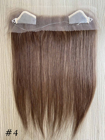 28x4cm HD-Lace Frontal Hairlines Topper 100% Human Hair