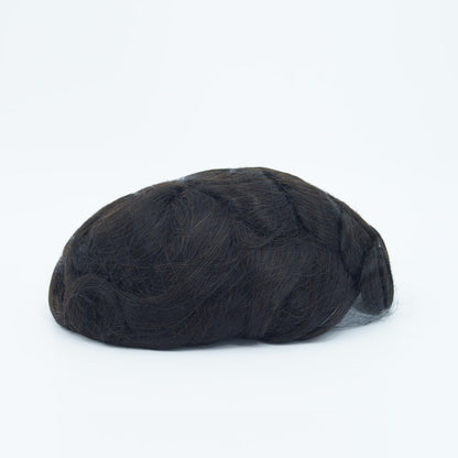 On-Rite Toupee for Men丨 Fine Mono with Lace Front and Skin Stock Hairpieces for Men Brilliantwigs