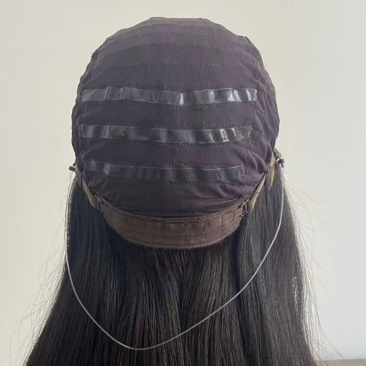 4x4” Silk Top Virgin Hair Wig with Wefted Back  Medical Silicone Wig - Brilliantwigs