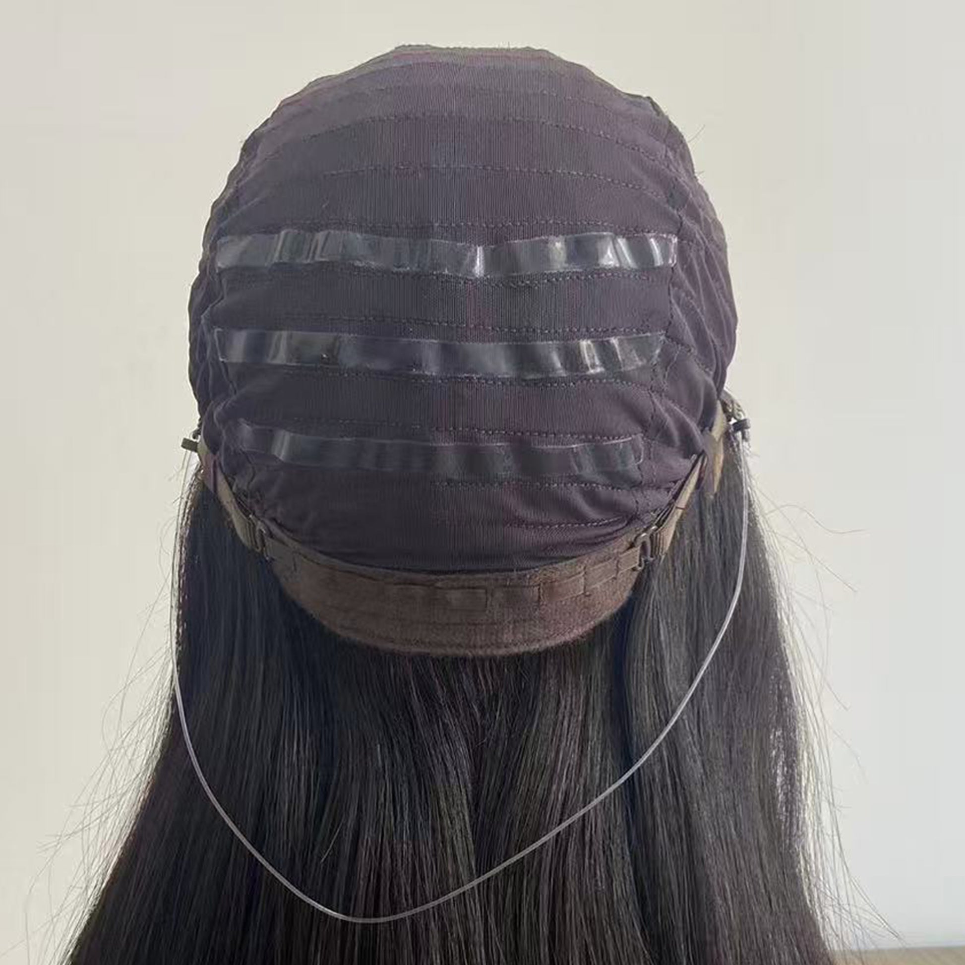 4x4” Silk Top Virgin Hair Wig with Wefted Back  Medical Silicone Wig - Brilliantwigs