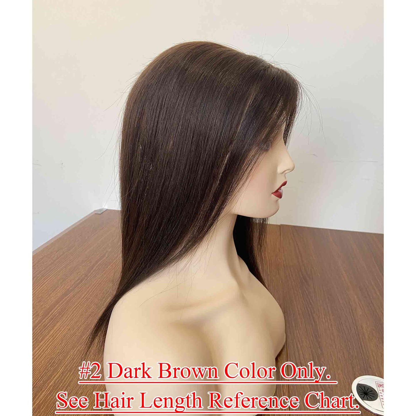5x3 inch Hand Tied MONO Base Remy Human Hair Topper - Brilliantwigs