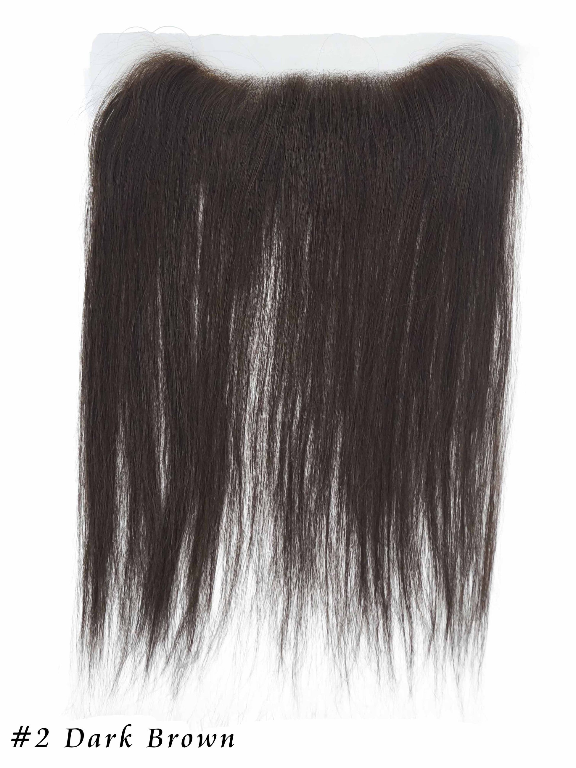 28x4cm HD-Lace Frontal Hairlines Topper 100% Remy Human Hair Brilliantwigs