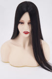 6x6 inch Silk Part Hair Integration System Fish Net Topper for Women 100% Hand Tied