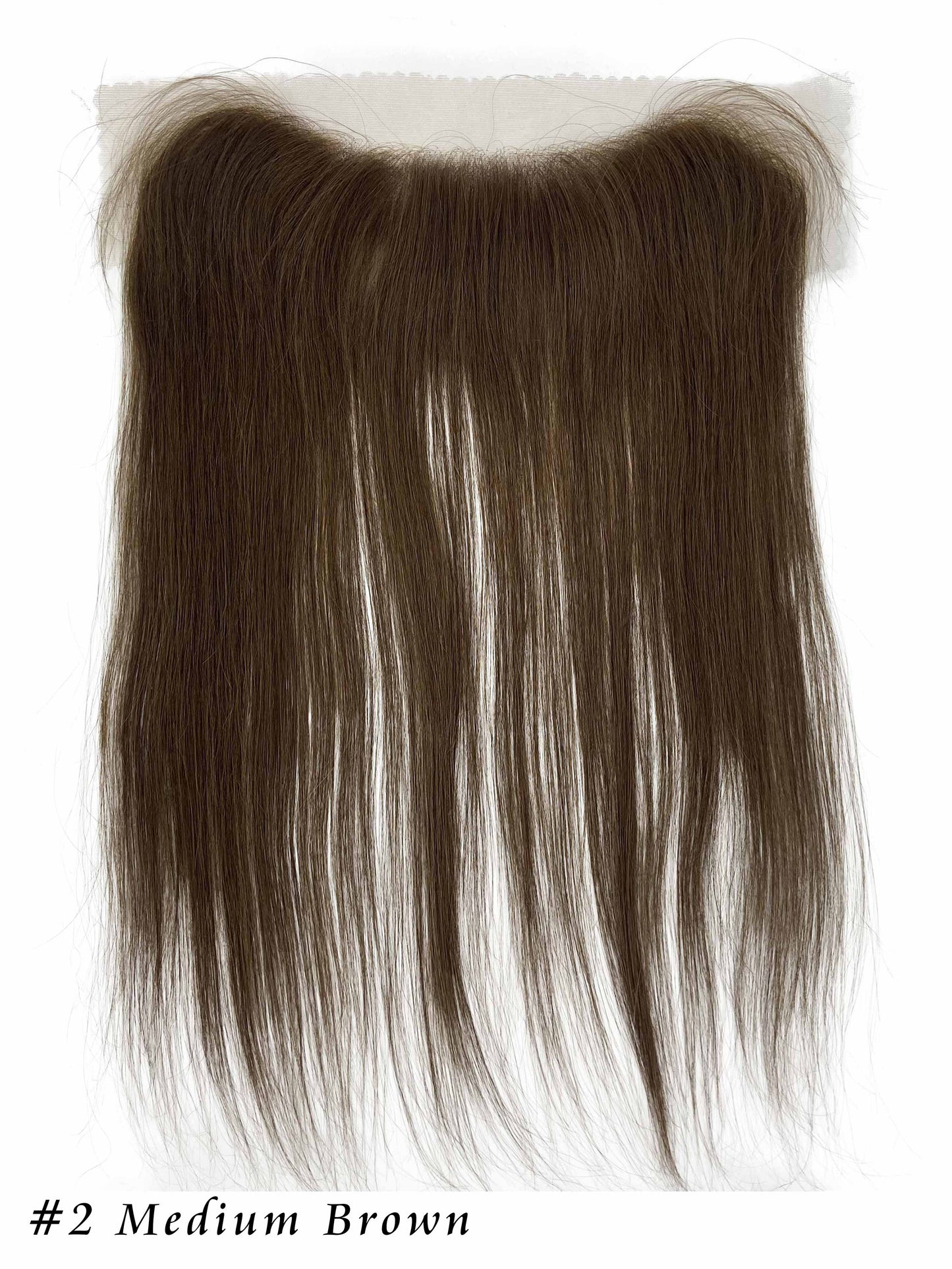 28x4cm HD-Lace Frontal Hairlines Topper 100% Remy Human Hair Brilliantwigs