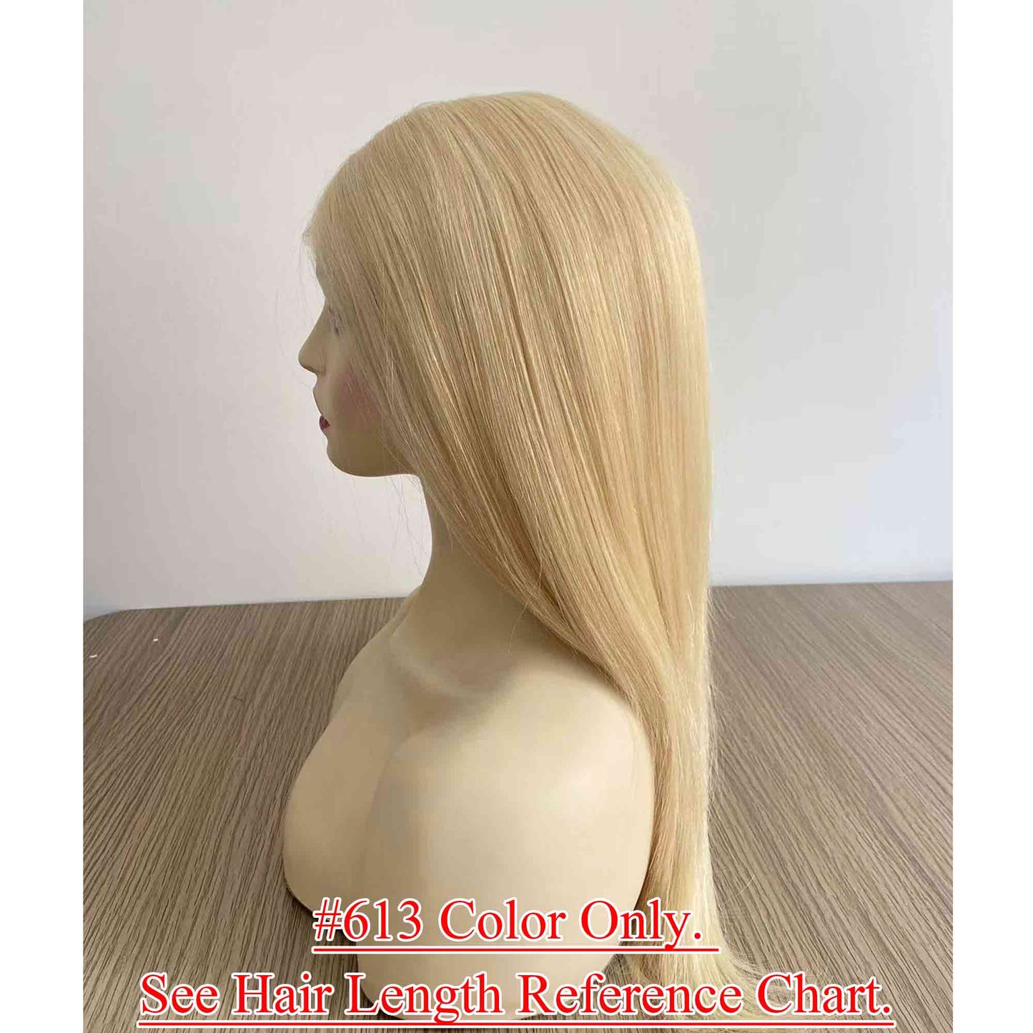 4x4” Silk Top Virgin Hair Wig with Wefted Back  Medical Silicone Wig - Brilliantwigs