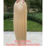 5.5×5.5 inch Silk Top with Weft Lace Frontal Base Human Hair Topper