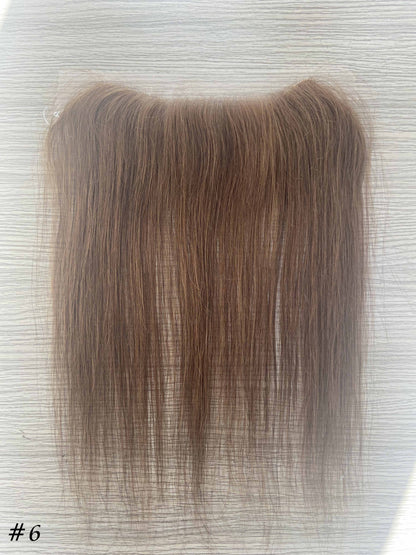 28x4cm HD-Lace Frontal Hairlines Topper 100% Remy Human Hair Brilliantwigs