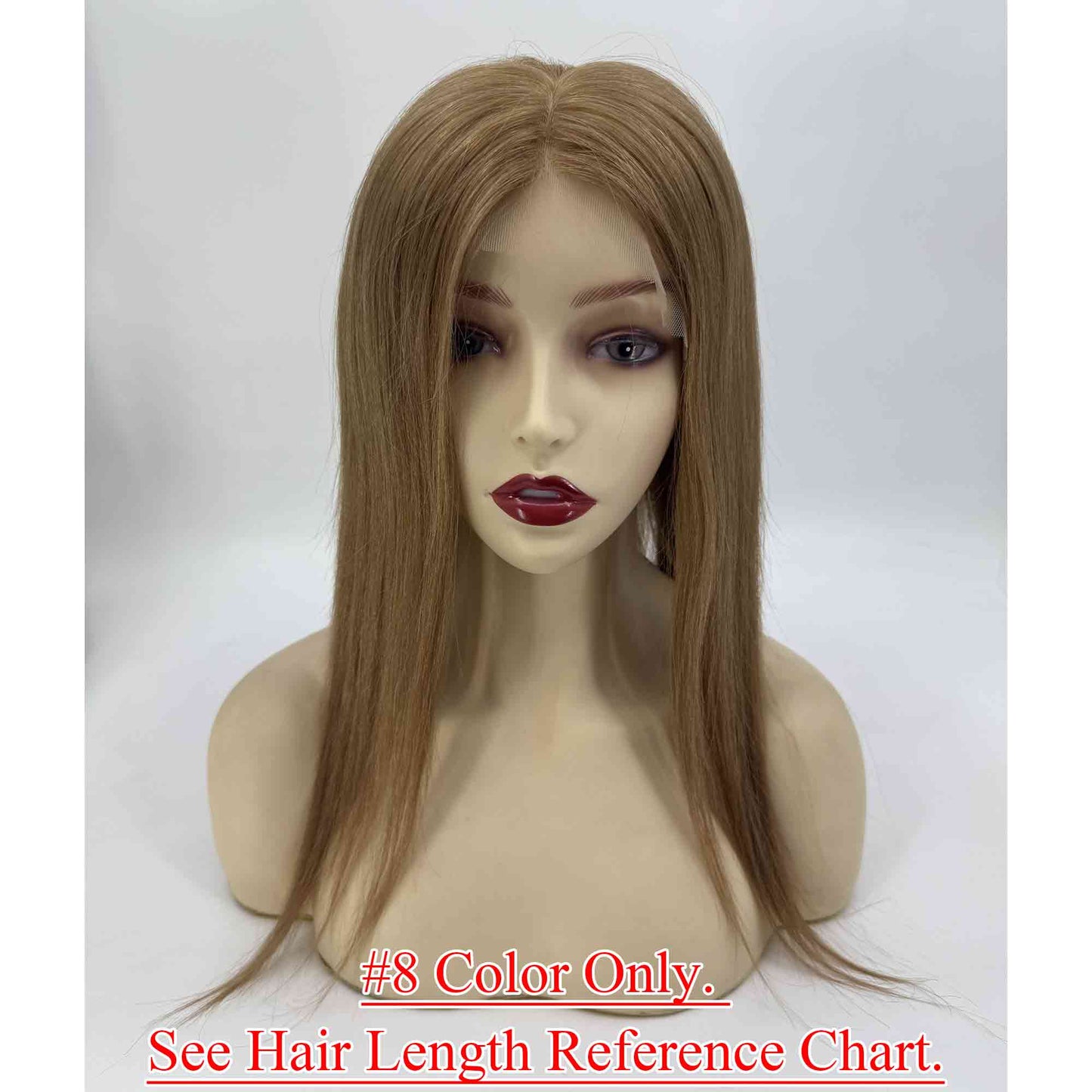 4x4inch Silk Top Full Lace Cap Medical Silicone Wig 100% Remy Human Hair Full Hand Tied - Brilliantwigs