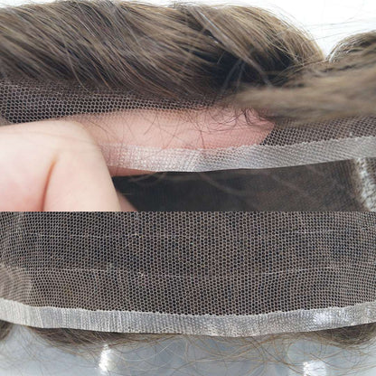 Full Swiss Lace Toupee for Men丨 Stock Full Swiss Lace Hairpieces for Men