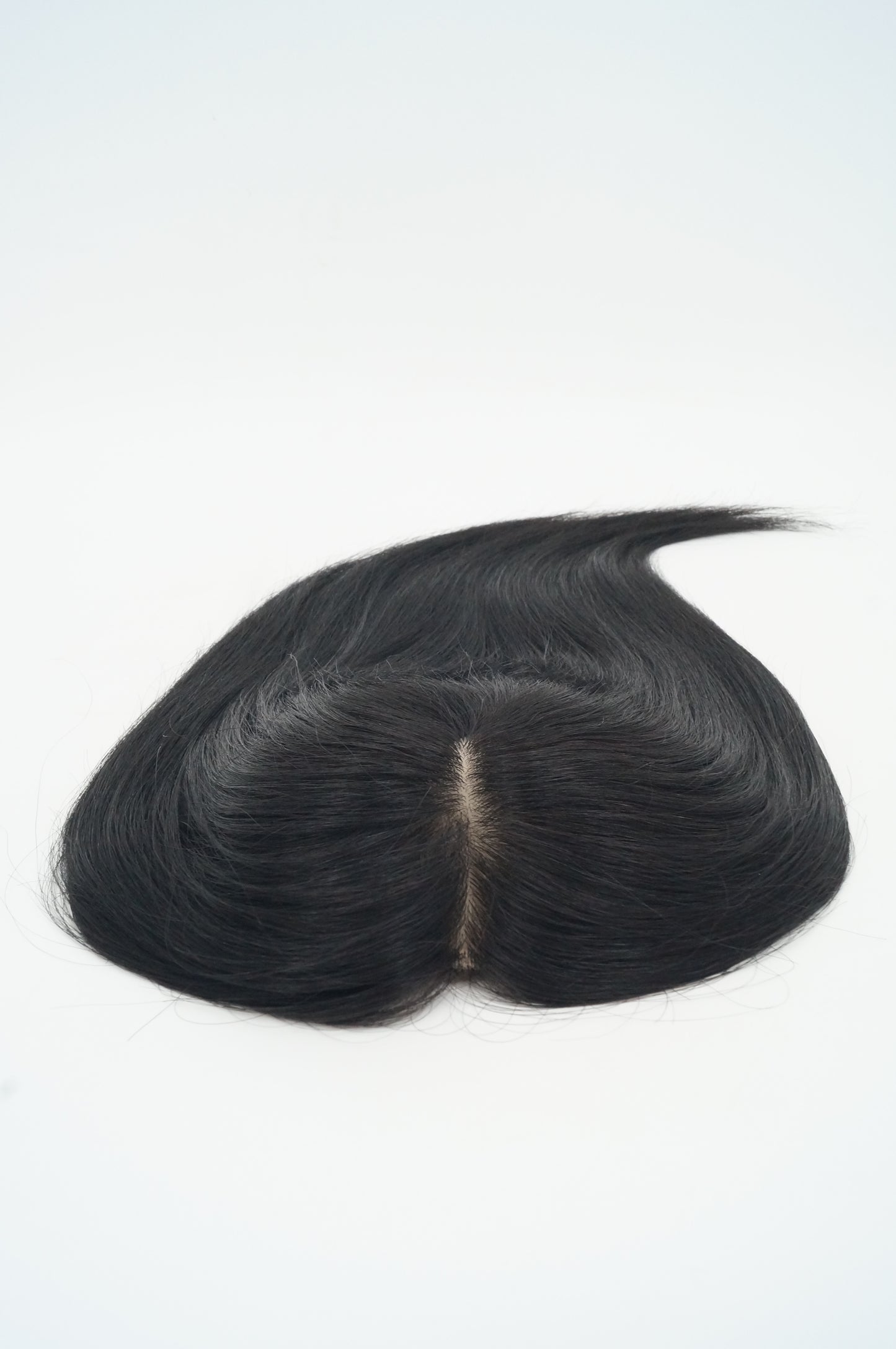 6x6 inch Silk Part Hair Integration System Fish Net Topper for Women 100% Hand Tied - Brilliantwigs