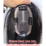 5x3 inch Hand Tied MONO Base Remy Human Hair Topper