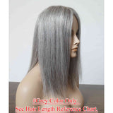 6x6.5 inch Silk Top with Weft Base Remy Human Hair Topper BEST SELLER Natural Looking