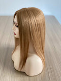 6"x6" Silk Part Hair Integration System for Women 100% Hand Tied Fish Net Around