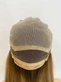 4x4" Silk Top Full Lace Wigs for Women Full Hand Tied Real Virgin Human Hair Kosher Jewish Wig