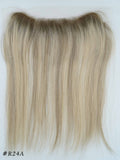 28x4cm HD-Lace Frontal Hairlines Topper 100% Human Hair