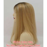 6x6.5 inch Silk Top with Weft Base Remy Human Hair Topper BEST SELLER Natural Looking