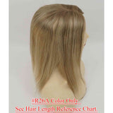 6x6.5 inch Silk Top with Weft Base Remy Human Hair Topper BEST SELLER Natural Looking