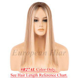 5x3 inch Full Silk Base Remy Human Hair Topper Samll Size 100% Hand Tied - Brilliantwigs