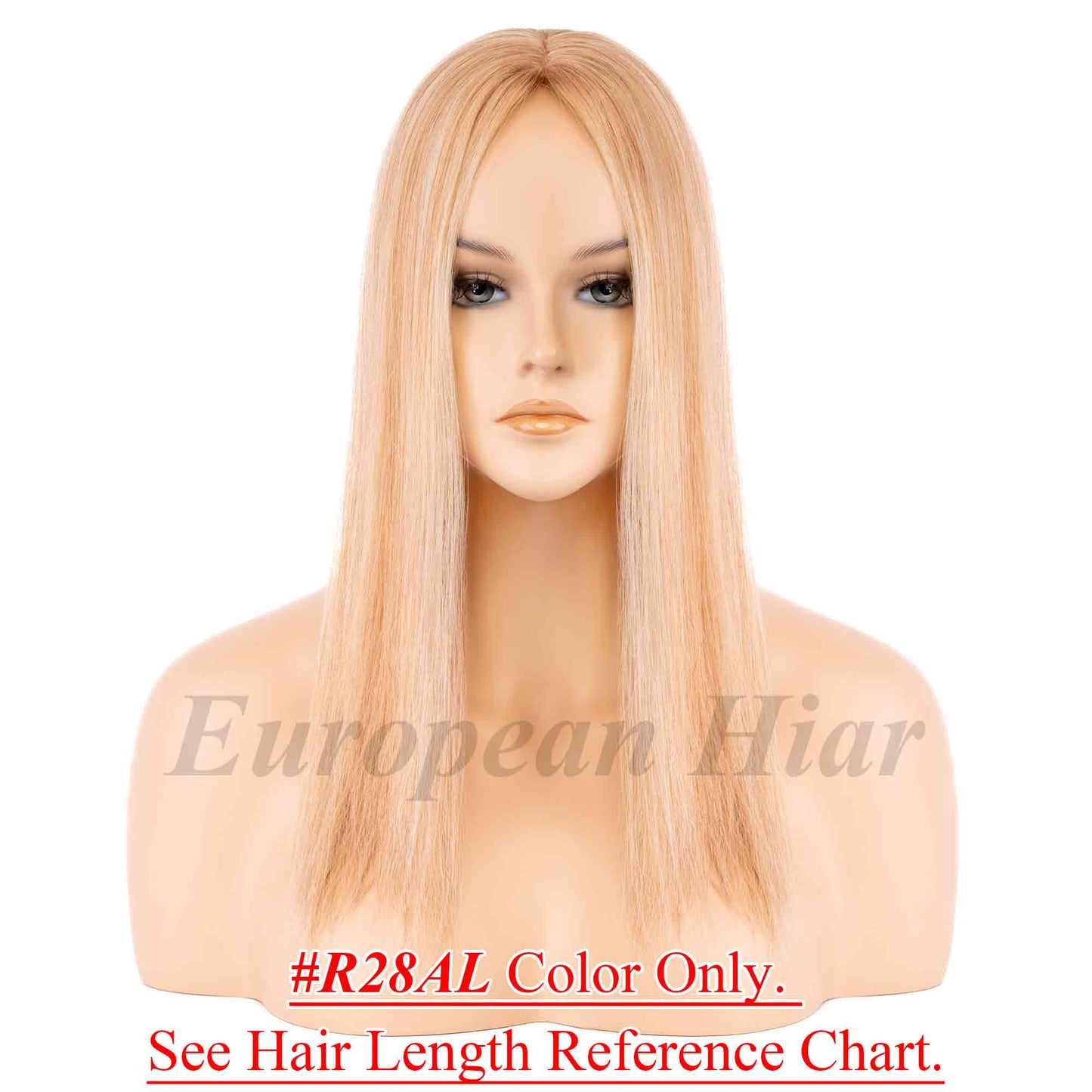 5x3 inch Full Silk Base Remy Human Hair Topper Samll Size 100% Hand Tied - Brilliantwigs