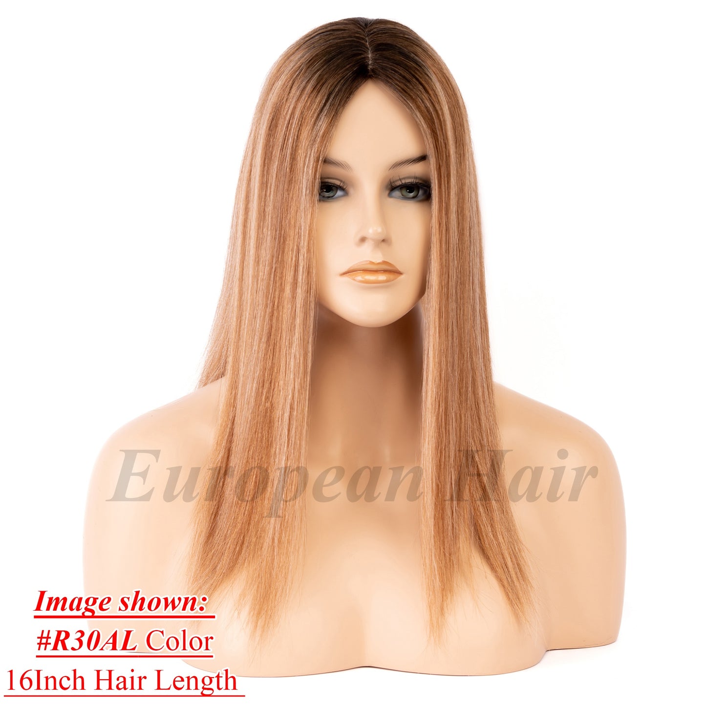 European Hair 8x8 inch Silk Top with Weft Base Hair Topper Best Choice Natural Looking