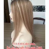 5x6 inch  Mono Base Remy Human Hair Topper 100% Full Hand Tied