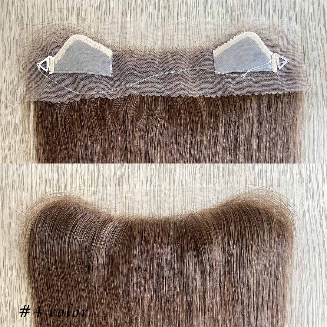 28x4cm HD-Lace Frontal Hairlines Topper 100% Remy Human Hair Brilliantwigs