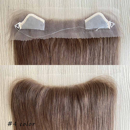 28x4cm HD-Lace Frontal Hairlines Topper 100% Remy Human Hair Brilliantwigs