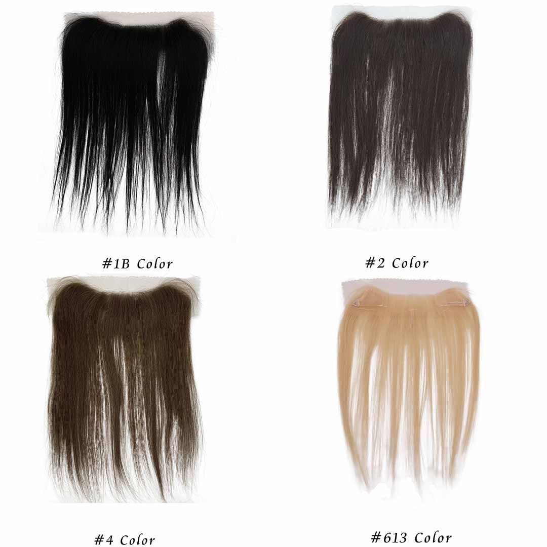 28x4cm HD-Lace Frontal Hairlines Topper 100% Remy Human Hair Brilliantwigs