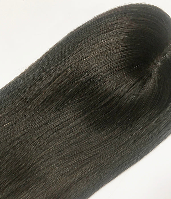 5"*6" Virgin Remy Human Hair Mono Topper - Brilliantwigs