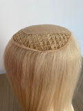 6"x6" Silk Part Hair Integration System for Women 100% Hand Tied Fish Net Around